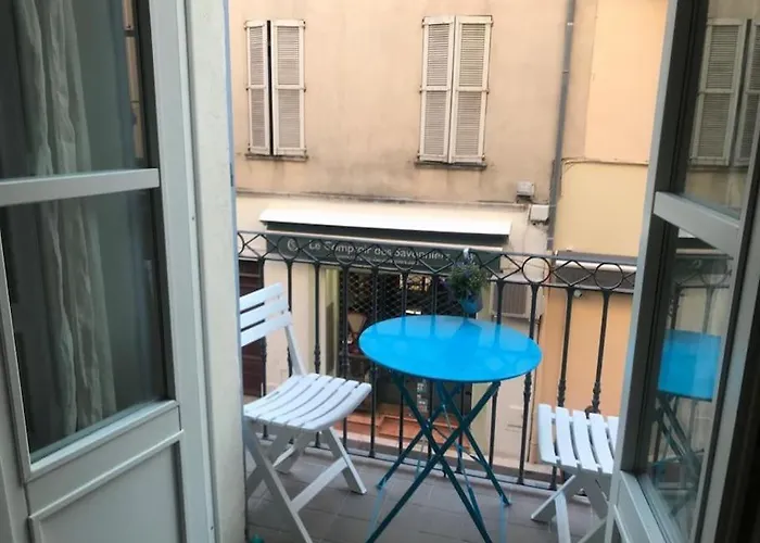 Chez Fanny - Ravissant 2 Pieces Avec Balcon Antibes